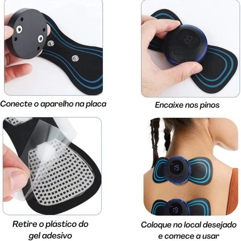 Mini Massageador RelaxPro Mini eletrico