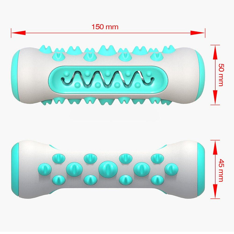 Brinquedo e Limpador interativo para dentes de Pets